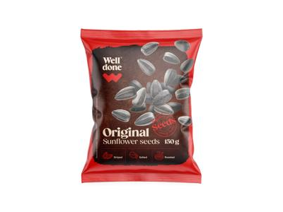 Saulėgrąžos su druska WELL DONE, 150 g