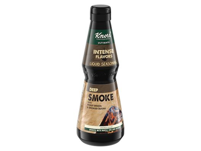 Skysti prieskoniai KNORR Smoke, su kepintais svogūnais ir rūkytu cukrumi, 400ml
