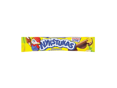 Glaistytas bananinis plombyras 'NYKŠTUKAS', 80ml/58g