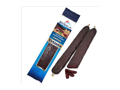 Vytinta jautienos kumpinė dešra, a. r., 200 g