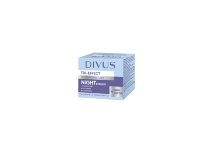 Naktinis veido kremas moterims, DIVUS, 50ml