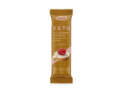 Aviečių sūrio pyrago keto baltyminis batonėlis Tekmar, 40 g 