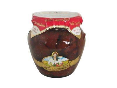 Saulėje džiovinti pomidorai GUSTO, 550g/350g