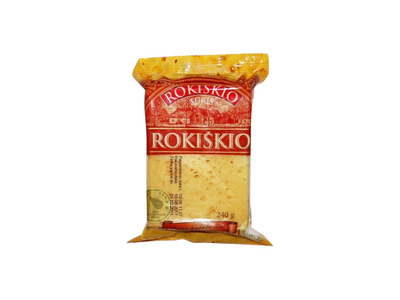 Fermentinis ROKIŠKIO sūris, 45 % rieb. s. m., 240 g
