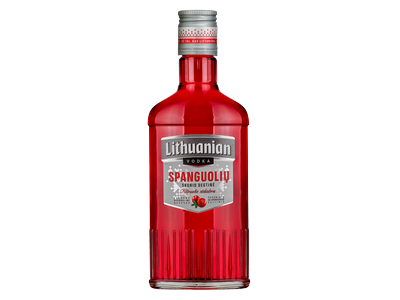 Degtinė ORIGINALI LIETUVIŠKA, spanguolių skonio, 40%, 0,35 l