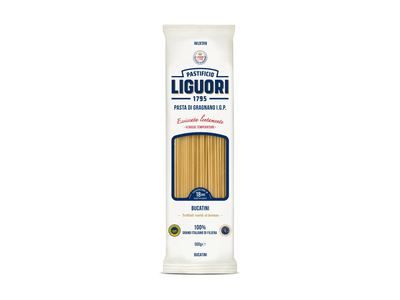 LIGUORI kietagrūdžiai itališki makaronai Bucatini, 500 g