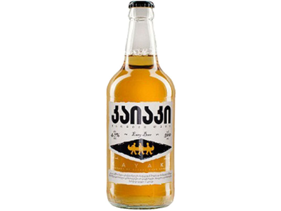 Alus KAYAKI, šviesus, 4,7%, 0,5 l, butelis