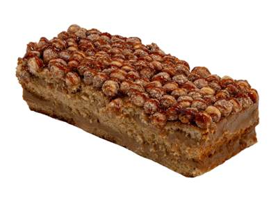 Karamelinis plokštainis su lazdynų riešutais, 1 kg