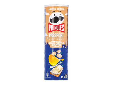 Traškučiai PRINGLES Black truffle & butter, 165 g