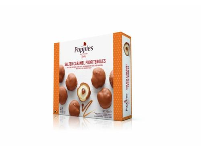 Šaldyti pyragaičiai su sūria karamele, POPPIES,10 vnt. pak. 240g