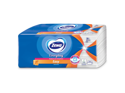 Popieriniai rankšluosčiai ZEWA EASY, 120 vnt.