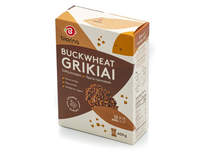 Grikiai BIORINA, 400 g