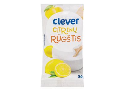 Citrinų rūgštis CLEVER, 50 g