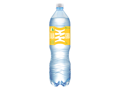 Silpnai gazuotas vanduo ŽALIA GIRIA Premium, citrinų ir žaliųjų citrinų skonio, 1,5 l D