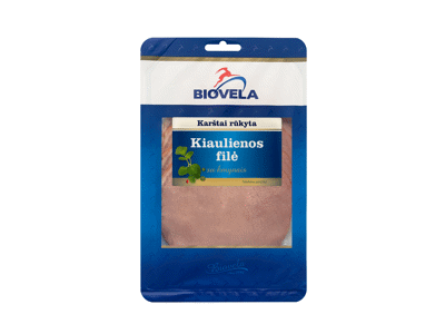 Karštai rūkyta kiaulienos filė su kmynais, I r., 90 g