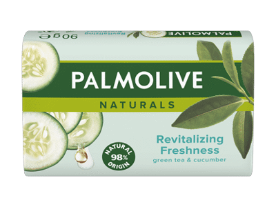 Gabalinis tualetinis muilas PALMOLIVE GREEN TEA & CUCUMBER, 90 g