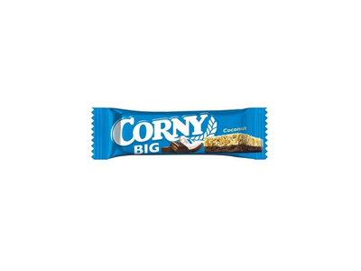 Javainių batonėlis CORNY BIG su kokosu, šok. gl., 50 g
