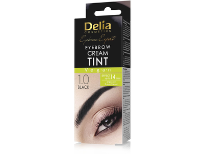 Antakių dažai DELIA 1.0, juodi, 15 ml
