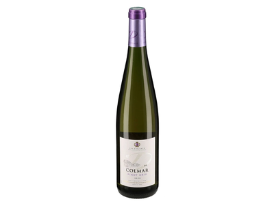 Baltasis sausas vynas D DE COLMAR PINOT GRIS VIN D'ALSACE 13,5%, 0,75 l