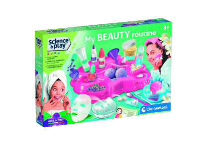 Žaislinis grožio rinkinys CLEMENTONI MY BEAUTY ROUTINE, 1 vnt.