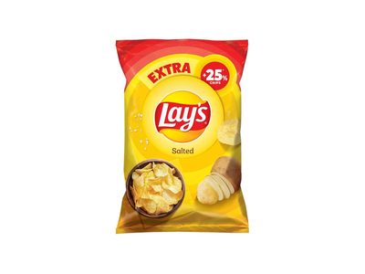 Bulvių traškučiai LAY'S su druska, 163 g