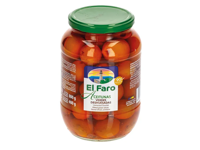 Alyvuogės apelsinų skonio marinate EL FARO, 850 ml