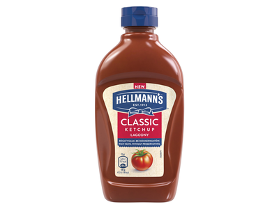 Švelnus kečupas HELLMANN'S, 477 g