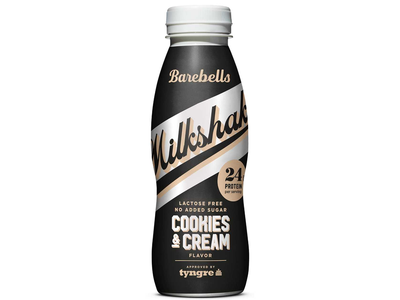 Sausainių ir kremo skonio baltyminis kokteilis BAREBELLS, 330ml