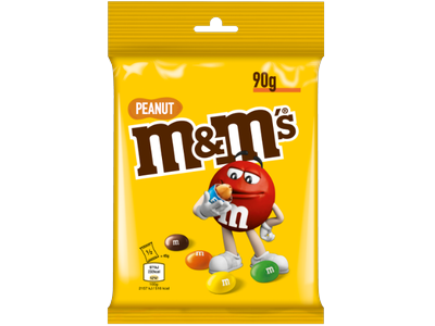 Dražė M&M's Peanut, 90 g