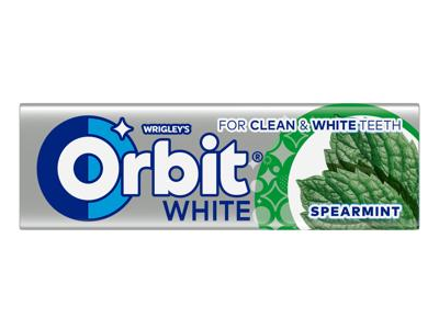 Kramtomoji guma ORBIT WHITE SPEARMINT, 14 g
