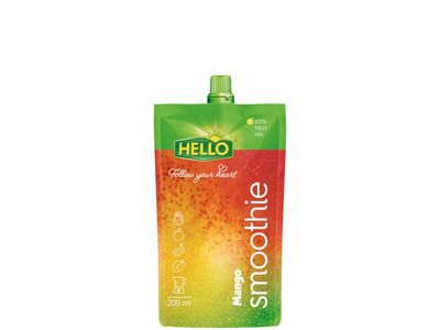 Hello Mango Smoothie Glotnutis 0,2 l