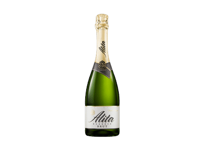 Putojantis baltasis sausas vynas ALITA BRIUTAS, 750 ml