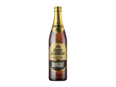 Alus VOLFAS ENGELMAN Rinktinis Draught, 5,2 %, 0,568 l, vnt, butelis