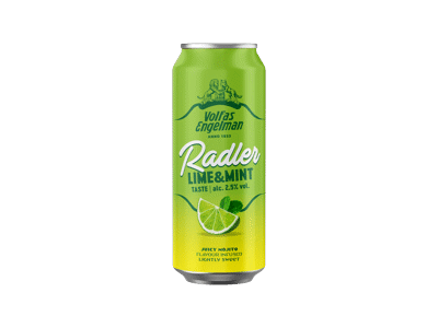 VOLFAS ENGELMAN alus Radler Lime Mint , 2,5%, 500 ml