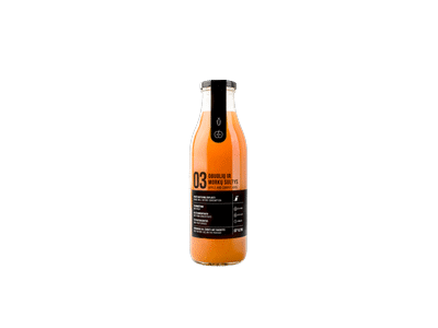 Obuolių,morkų sultys VAISIŲ SULTYS su minkštimu, 750 ml