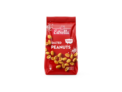 Žemės riešutai ESTRELLA, kepinti, sūdyti, 240 g