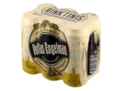 Alus VOLFAS ENGELMAN RINKTINIS 5,2%, 6 x 500 ml