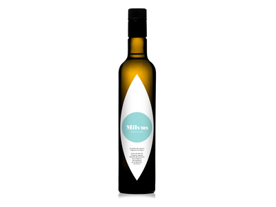 Alyvuogių aliejus MILVUS, Extra virgin, Empeltre, 250 ml