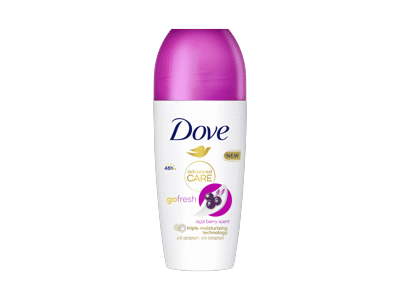 Moteriškas rutulinis antiperspirantas DOVE ACAI BERRY, 50 ml