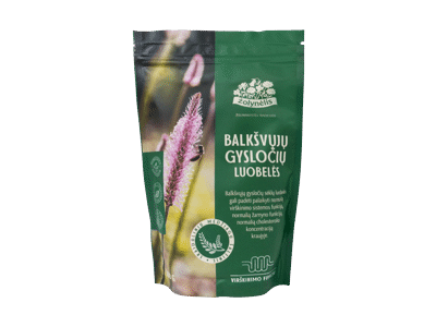 Balkšvųjų gysločių sėklų luobelės ŽOLYNĖLIS, 200 g