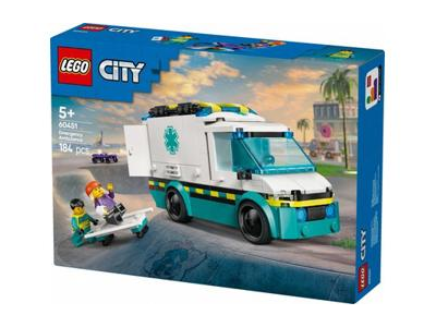 Konstruktorius  LEGO Greitosios pagalbos automobilis 60451