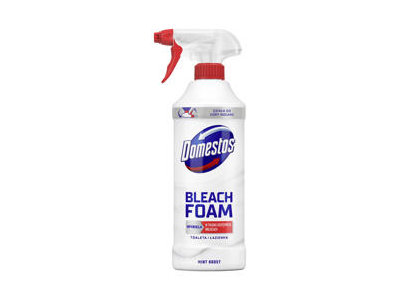 Tualeto valymo putos DOMESTOS POW. BLEACH, 435 ml