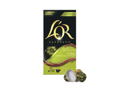 Kavos kapsulės L'OR DUBAI CHOCO, 52 g