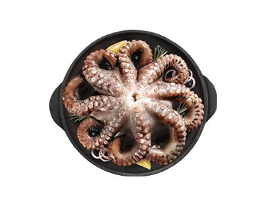 Atšildyti paprastieji aštuonkojai, 1 kg