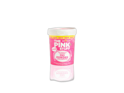 Dėmių išėmimo milteliai spalvot. skalbiniams Oxi The Pink Stuff 1kg