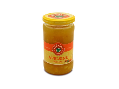 Apelsinų džemas KĖDAINIŲ KONSERVAI, 330 g