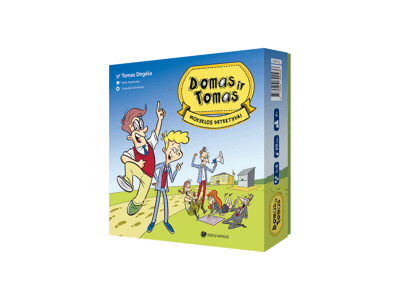Stalo žaid. DOMAS IR TOMAS. MOKYKL. DET.