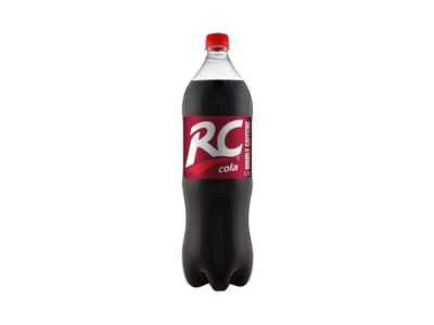 Gazuotas gaivusis gėrimas RC COLA DOUBLE CAFFEINE, 1.5 l
