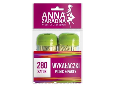 Dantų krapštukai ANNA ZARADNA, 2x140vnt.