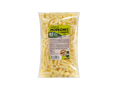 Kukurūzų lazdelės su morkomis MORKŪNAS, 100 g